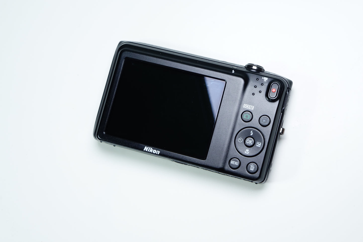 Nikon Coolpix S3500 Nera Compatta 20,1MP + Custodia, SD 1GB - GARANZIA 12 MESI
