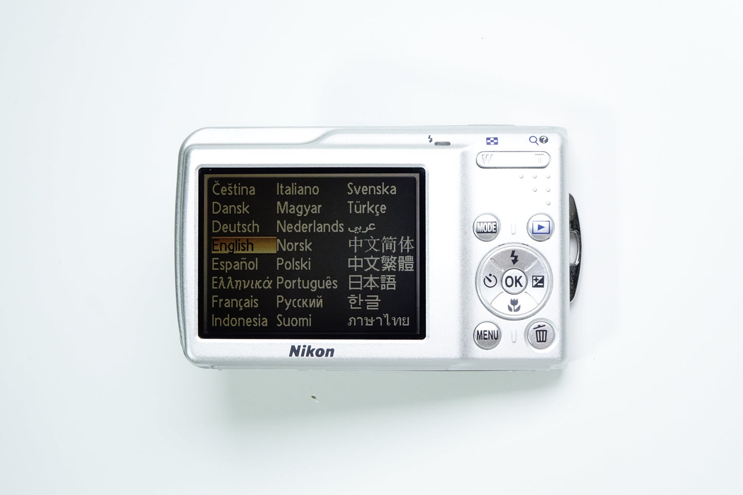 Nikon Coolpix S210 8MP Fotocamera Compatta Argento + SD - GARANZIA 12 MESI