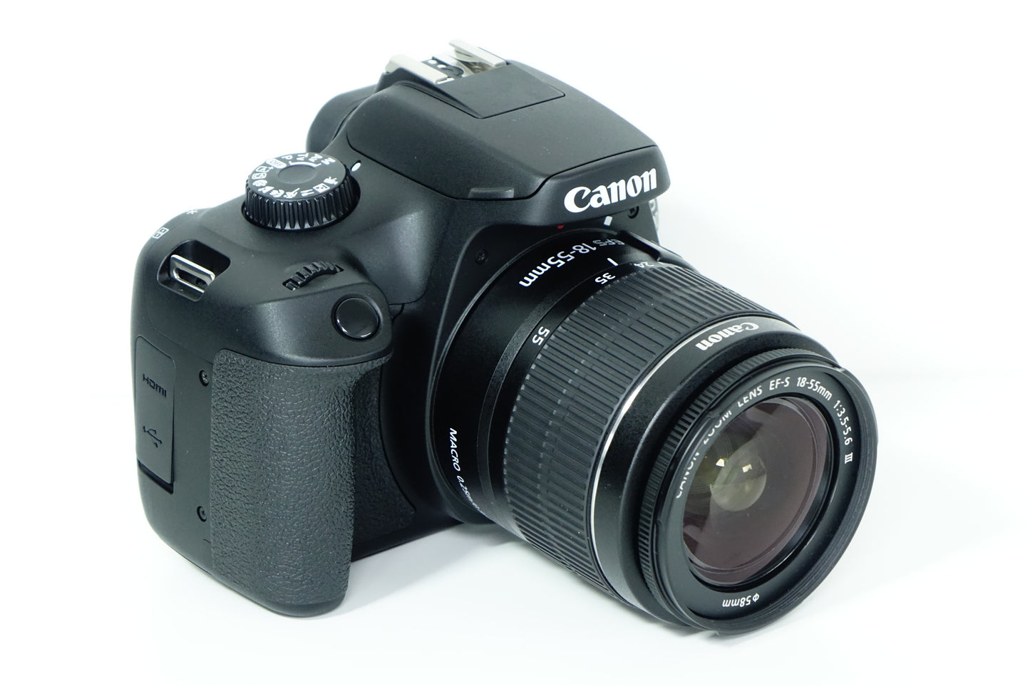 Canon EOS 4000D 18MP Obiettivo 18-55mm III Borsa - 293 SCATTI - Garanzia 12 mesi