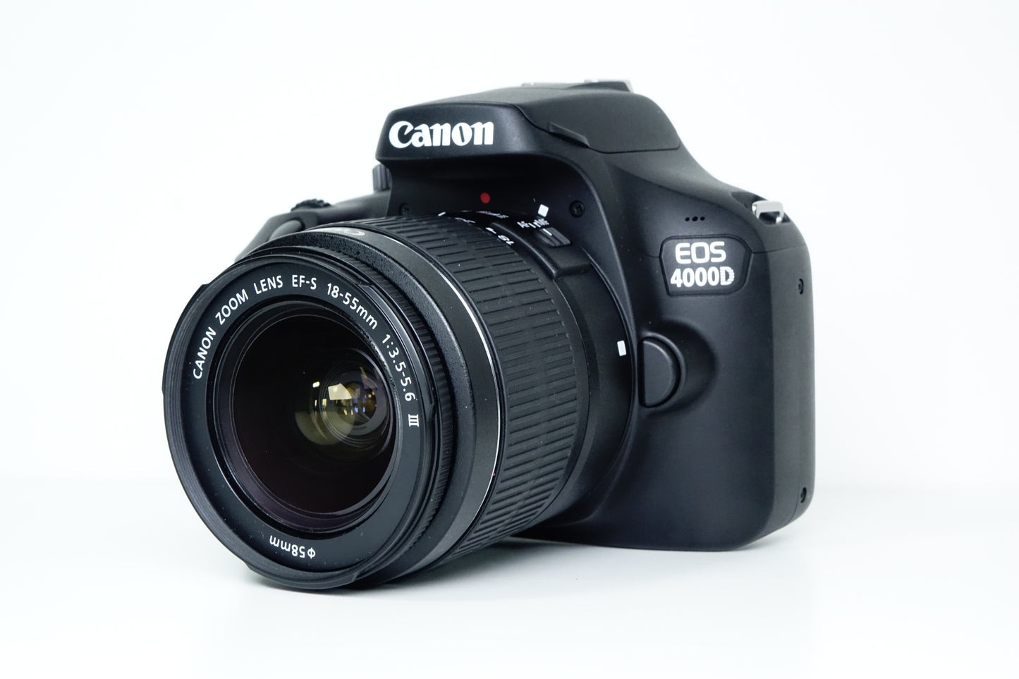 Canon EOS 4000D 18MP Obiettivo 18-55mm III Borsa - 293 SCATTI - Garanzia 12 mesi