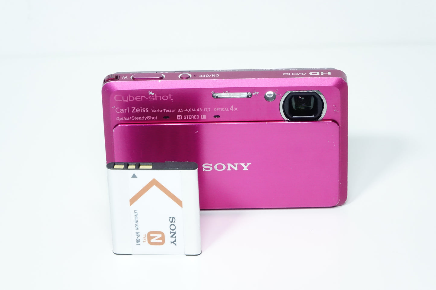 Sony Cyber-shot DSC-TX9 12.2MP Digicam Y2K Rosa + Base - GARANZIA