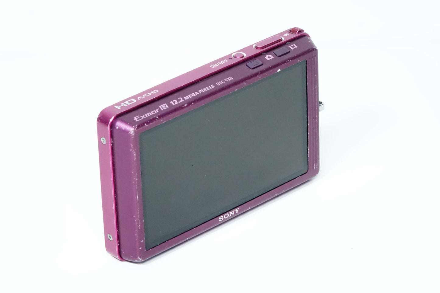 Sony Cyber-shot DSC-TX9 12.2MP Digicam Y2K Rosa + Base - GARANZIA