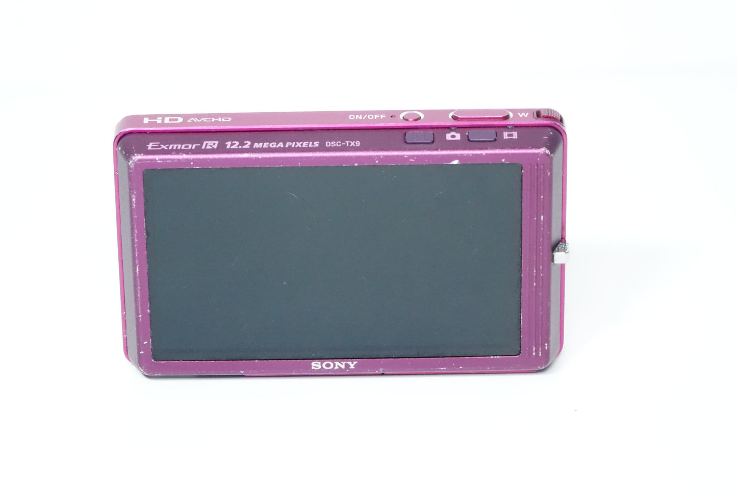 Sony Cyber-shot DSC-TX9 12.2MP Digicam Y2K Rosa + Base - GARANZIA