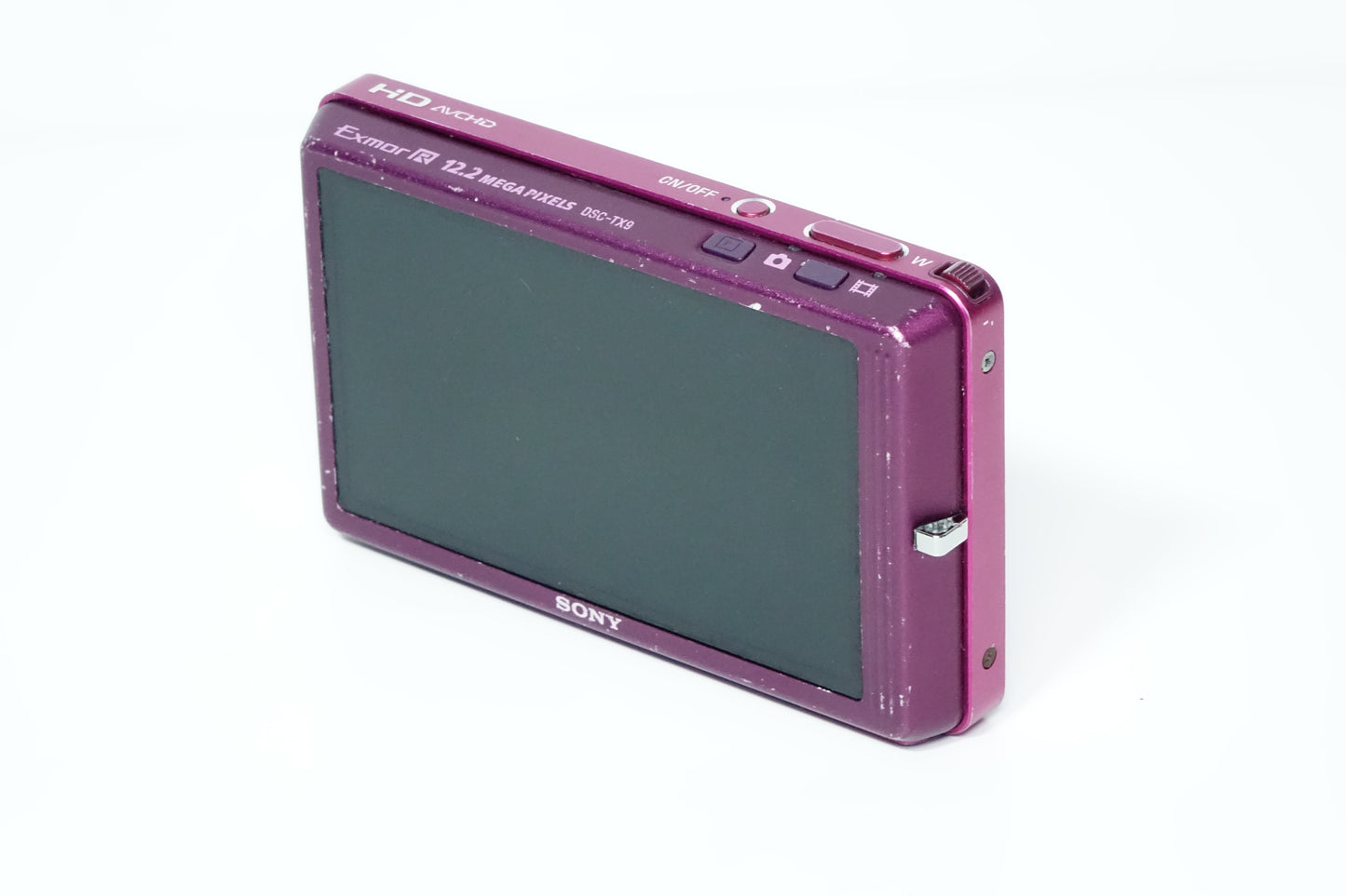 Sony Cyber-shot DSC-TX9 12.2MP Digicam Y2K Rosa + Base - GARANZIA