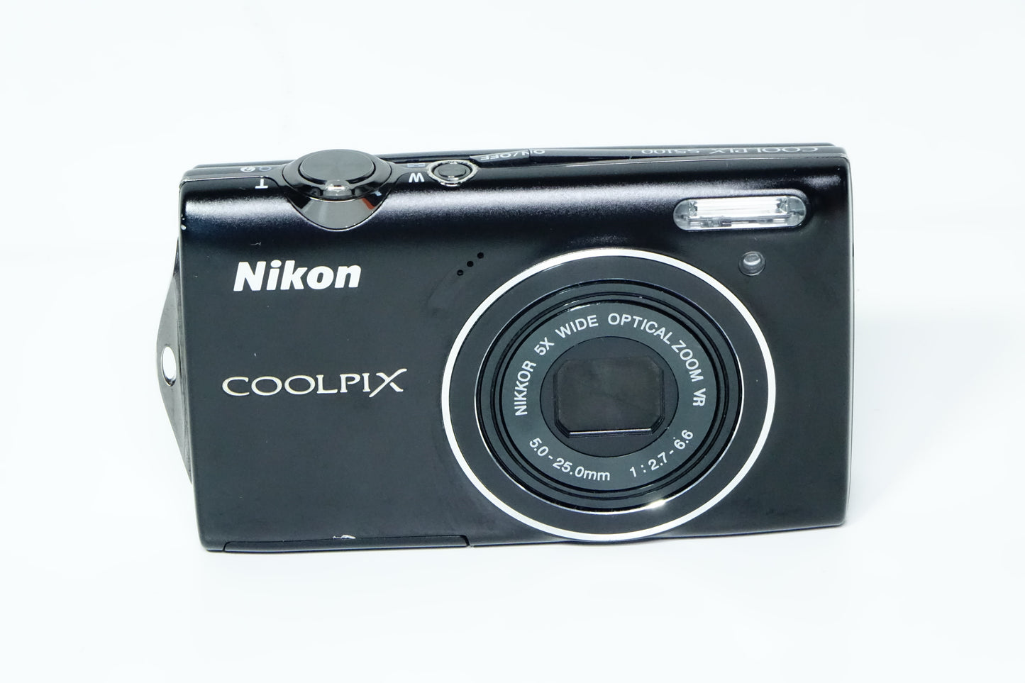 *LEGGI* Nikon Coolpix S5100 Fotocamera Compatta Nera GARANZIA 12 MESI