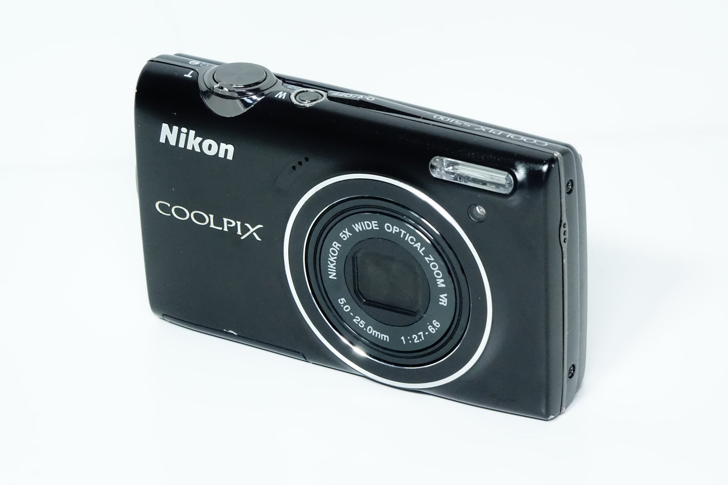 *LEGGI* Nikon Coolpix S5100 Fotocamera Compatta Nera GARANZIA 12 MESI