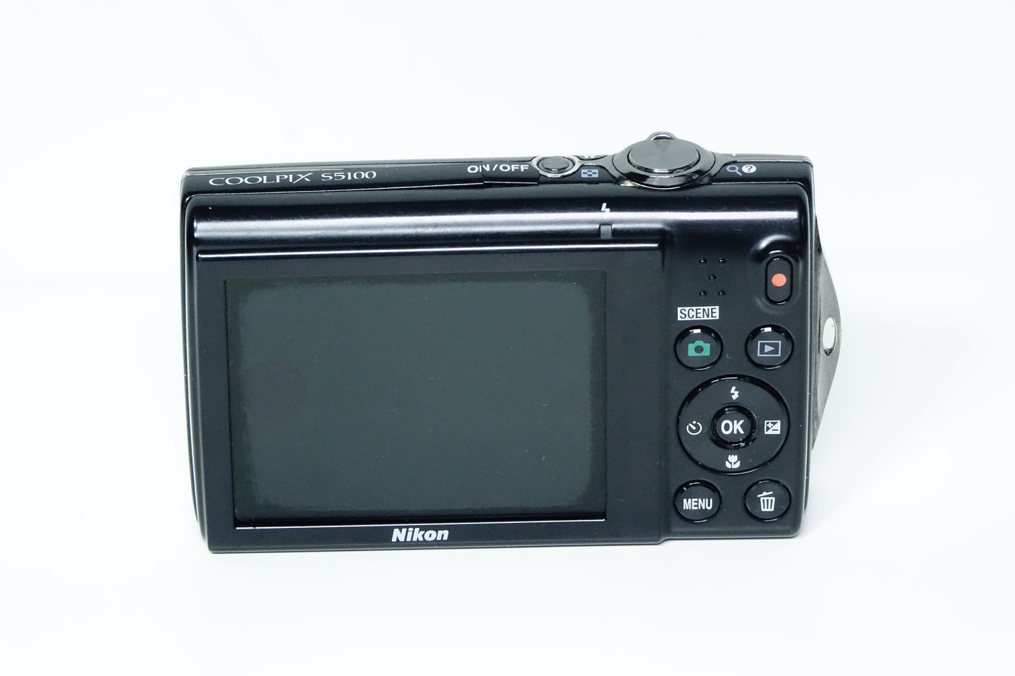 *LEGGI* Nikon Coolpix S5100 Fotocamera Compatta Nera GARANZIA 12 MESI