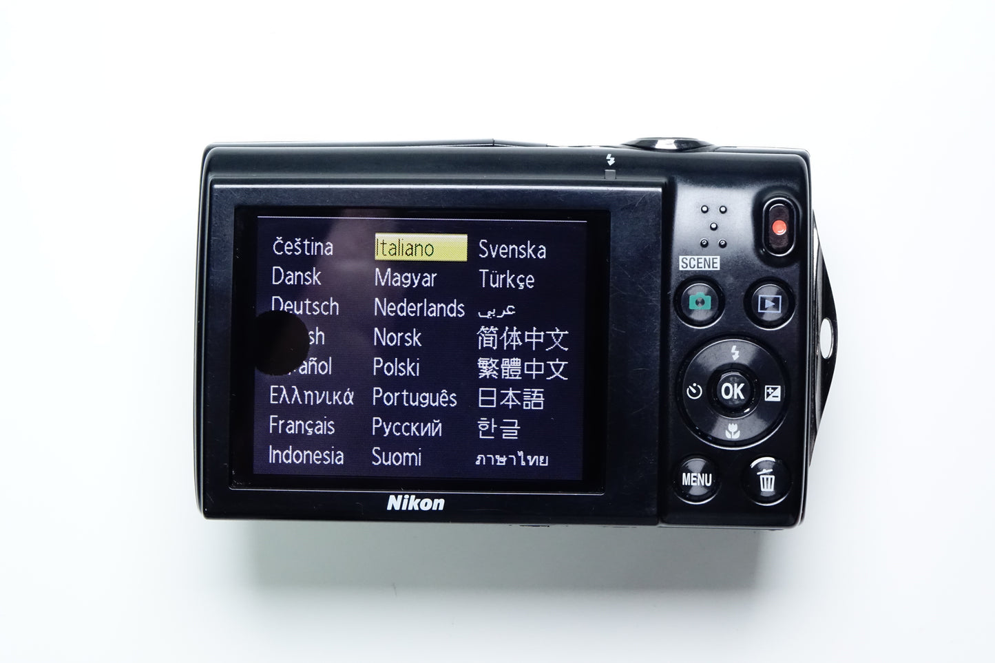 *LEGGI* Nikon Coolpix S5100 Fotocamera Compatta Nera GARANZIA 12 MESI