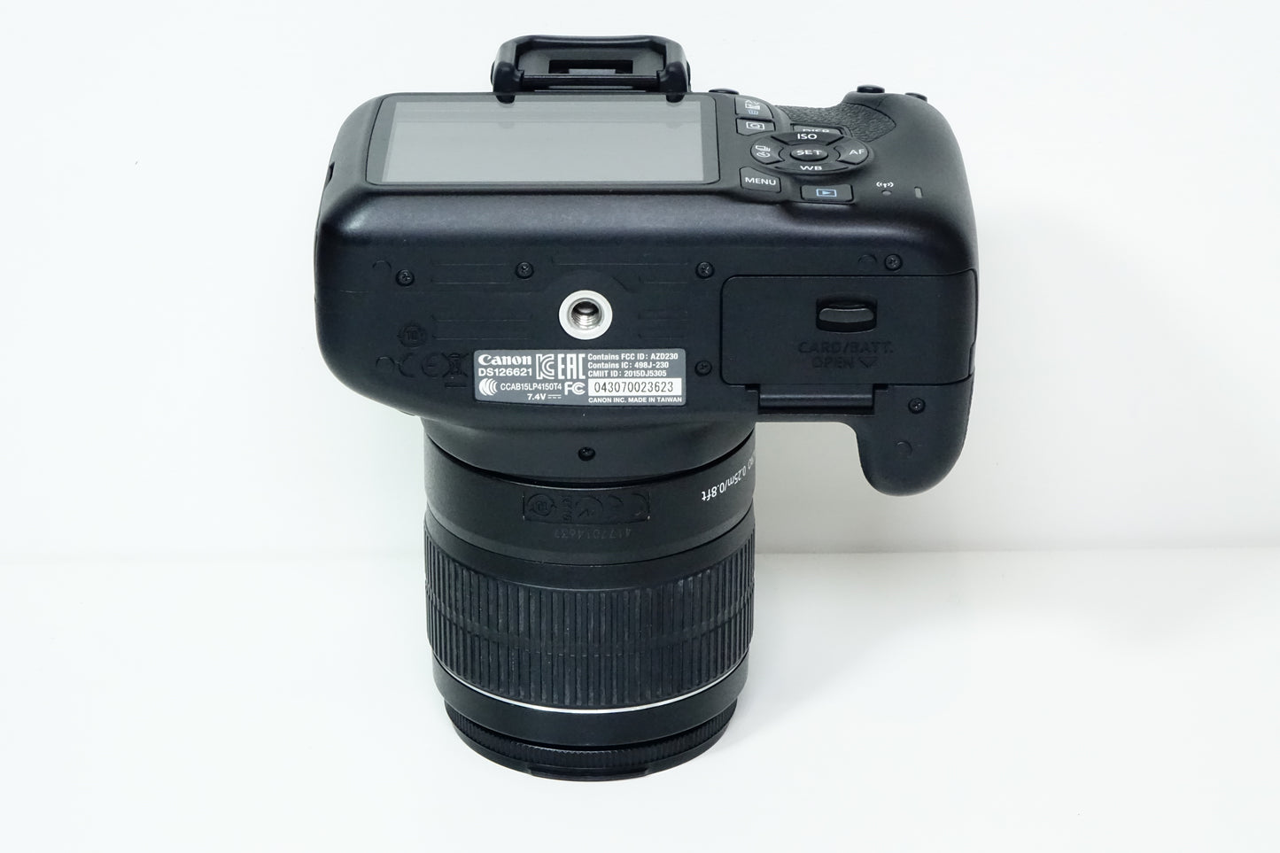 Canon EOS 1300D Obiettivo 18-55mm III + BORSA, 2 BATTERIE, SD - GARANZIA 12 MESI