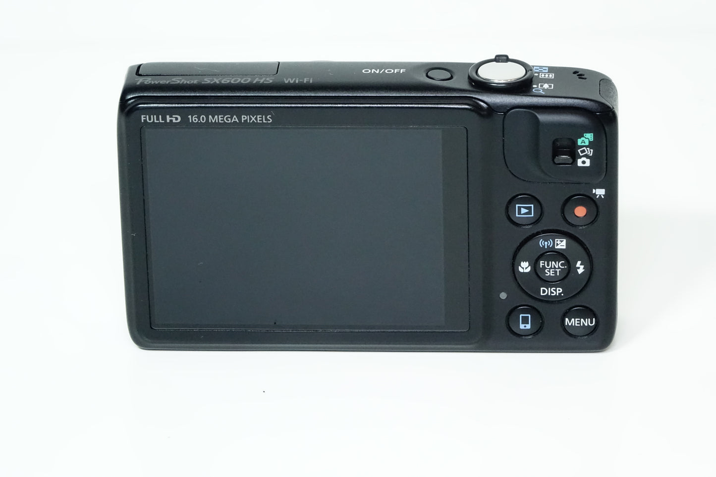 Canon PowerShot SX600 HS Nera 16MP Compatta - GARANZIA 12 MESI