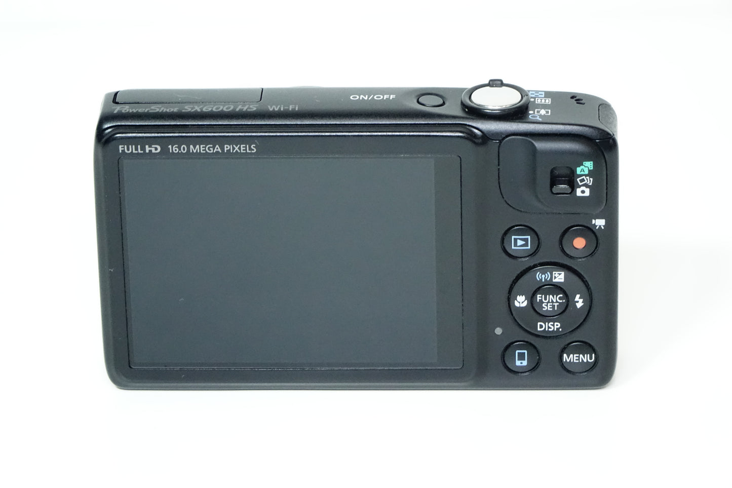 Canon PowerShot SX600 HS Nera 16MP Compatta - GARANZIA 12 MESI
