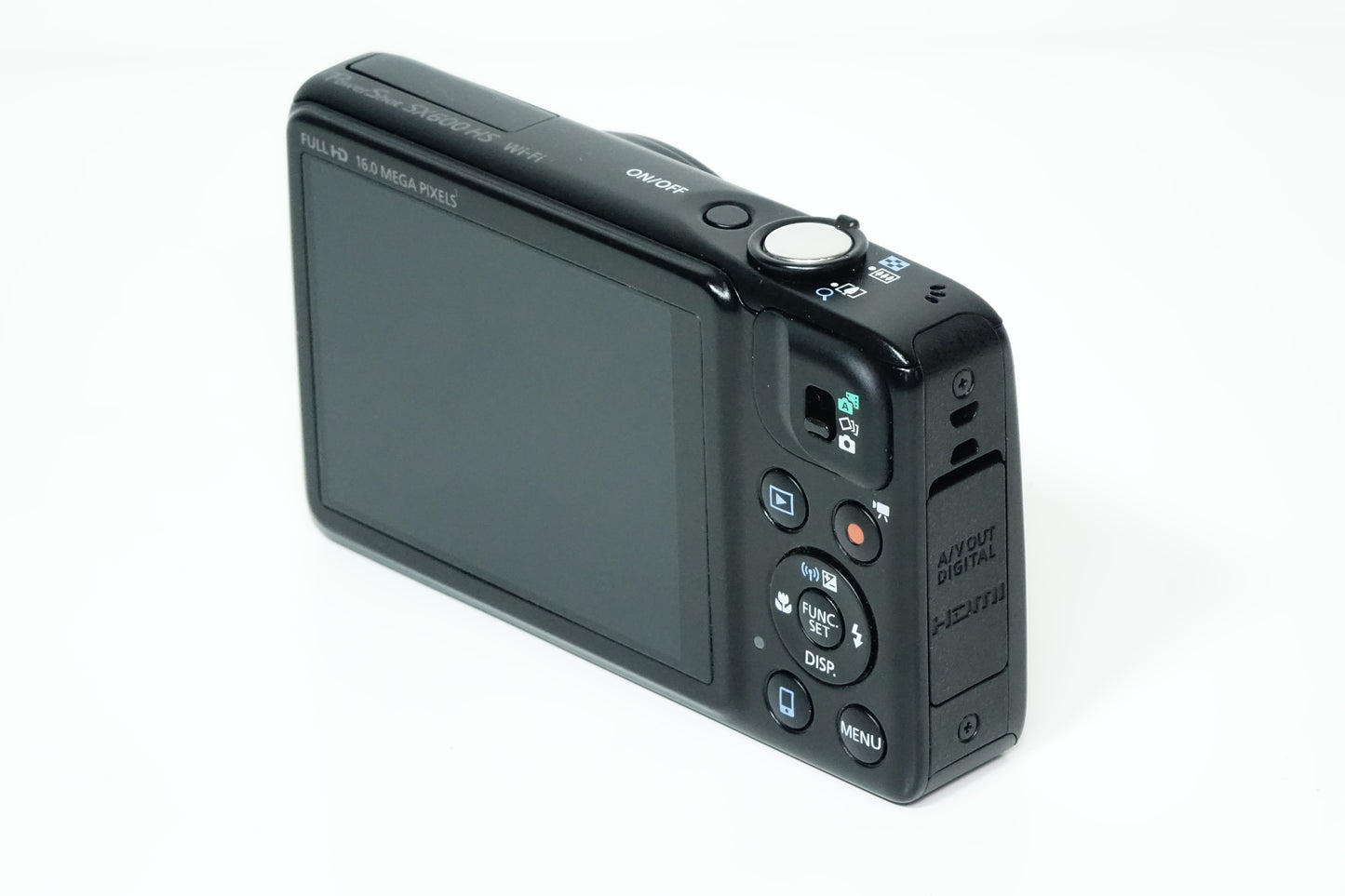 Canon PowerShot SX600 HS Nera 16MP Compatta - GARANZIA 12 MESI