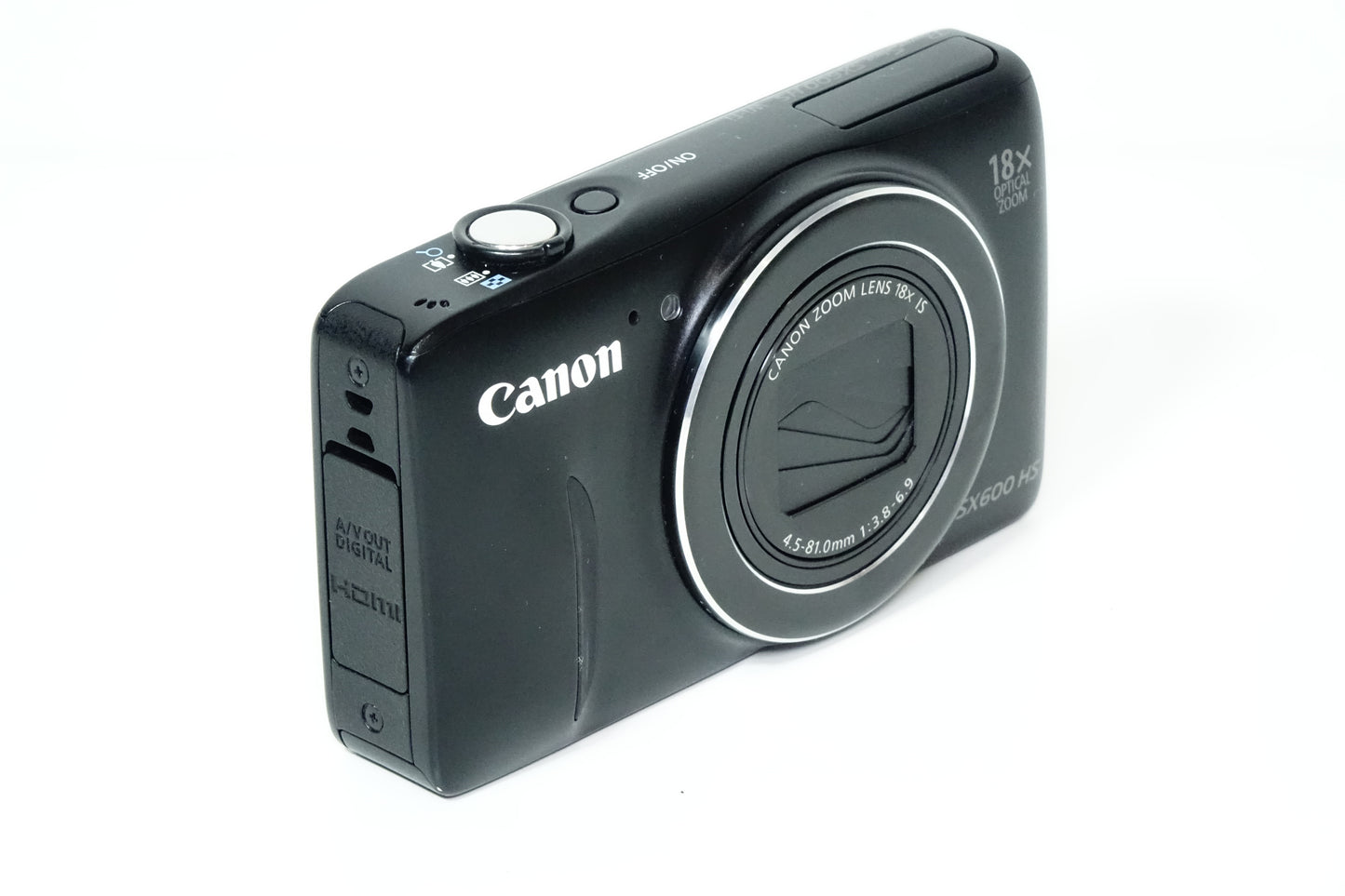 Canon PowerShot SX600 HS Nera 16MP Compatta - GARANZIA 12 MESI