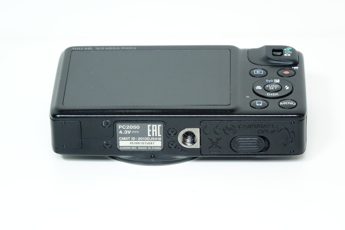 Canon PowerShot SX600 HS Nera 16MP Compatta - GARANZIA 12 MESI