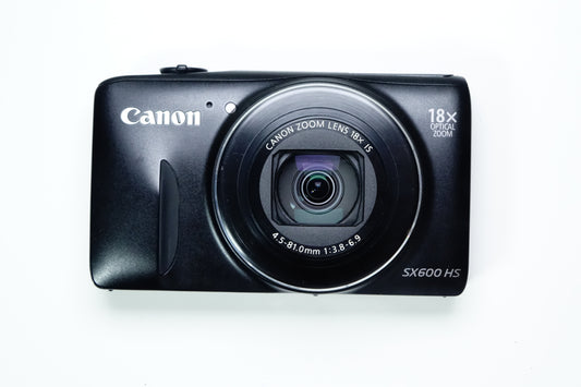 Canon PowerShot SX600 HS Nera 16MP Compatta - GARANZIA 12 MESI