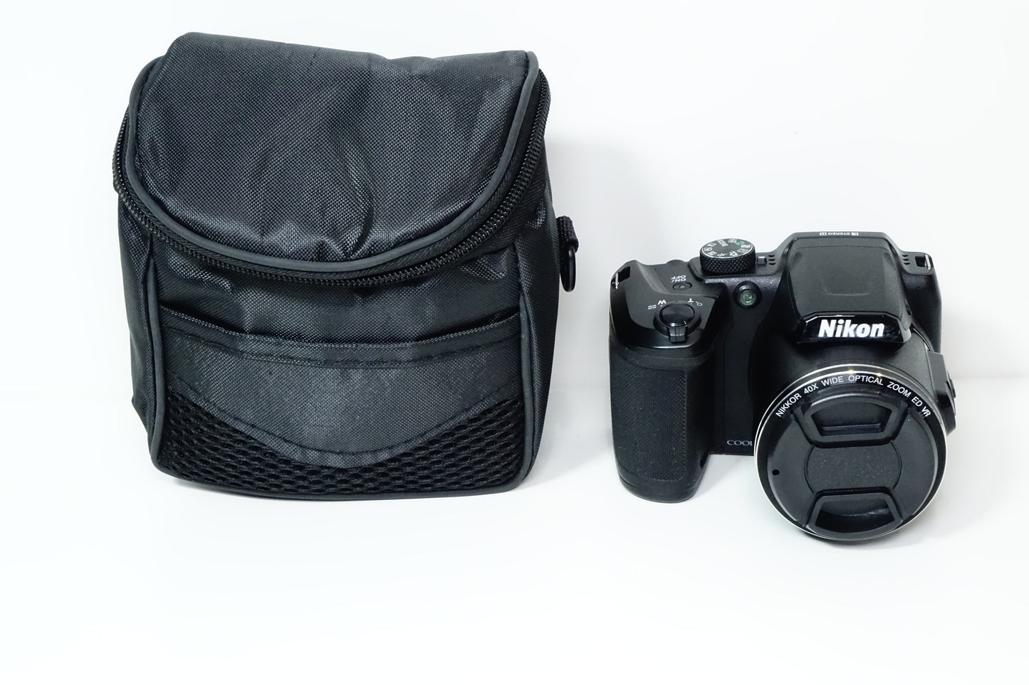 Fotocamera Bridge Nikon Coopix B500 + Borsa, Batterie - GARANZIA 12 MESI