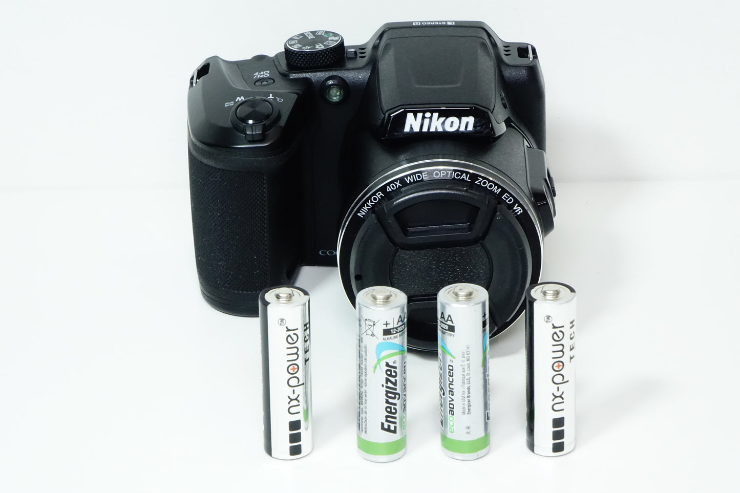 Fotocamera Bridge Nikon Coopix B500 + Borsa, Batterie - GARANZIA 12 MESI
