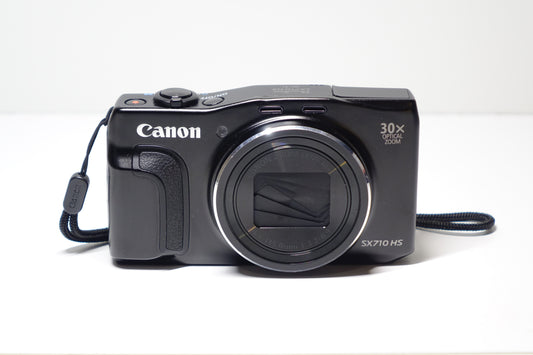 Canon PowerShot SX710 HS Nera 20MP 2 Batterie Custodia - Garanzia 12 mesi - SX 710