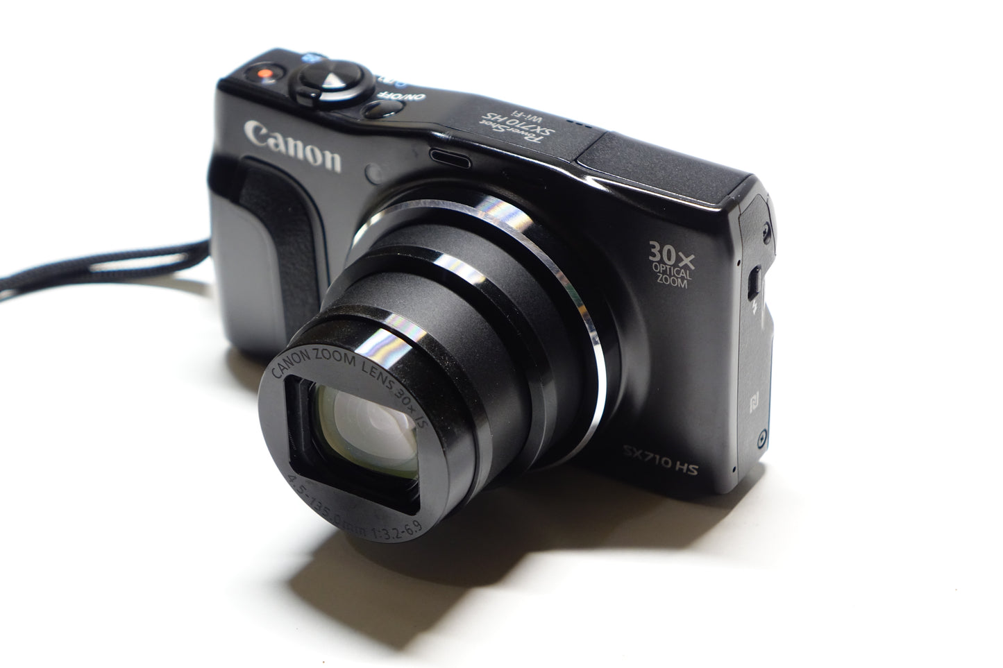 Canon PowerShot SX710 HS Nera 20MP 2 Batterie Custodia - Garanzia 12 mesi - SX 710