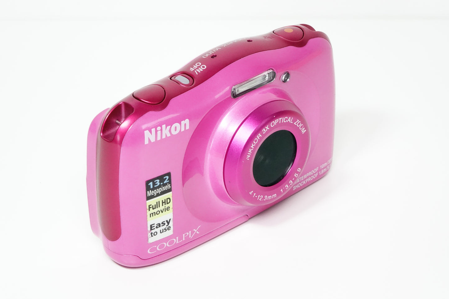 Nikon Coolpix W100 Fotocamera Compatta Rosa 13MP - GARANZIA 12 MESI