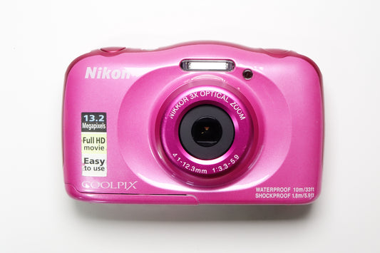 Nikon Coolpix W100 Fotocamera Compatta Rosa 13MP - GARANZIA 12 MESI