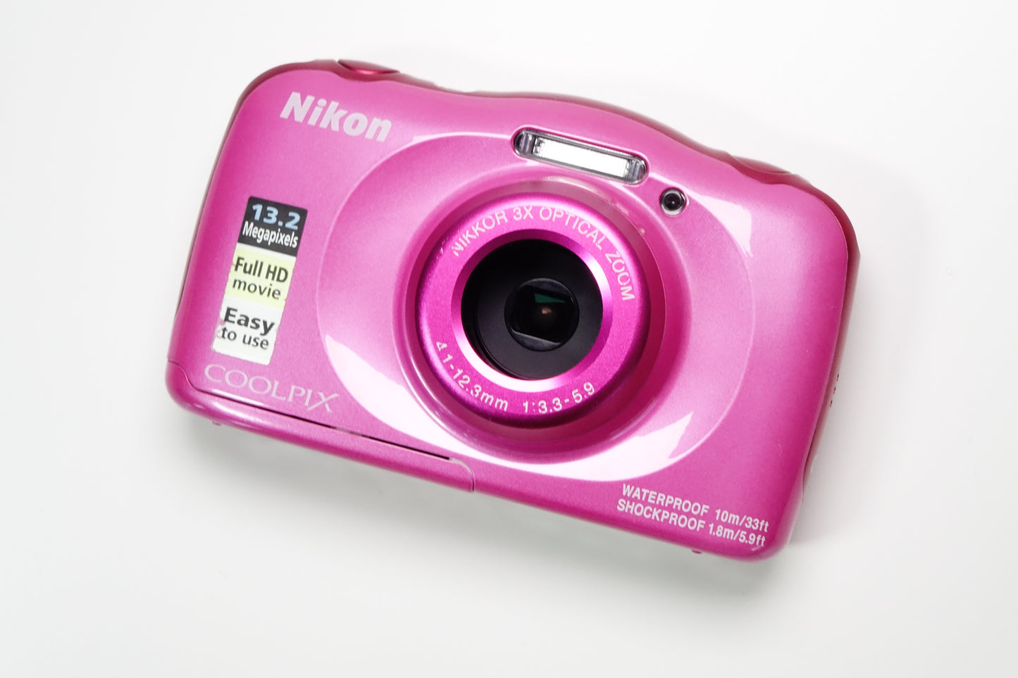 Nikon Coolpix W100 Fotocamera Compatta Rosa 13MP - GARANZIA 12 MESI
