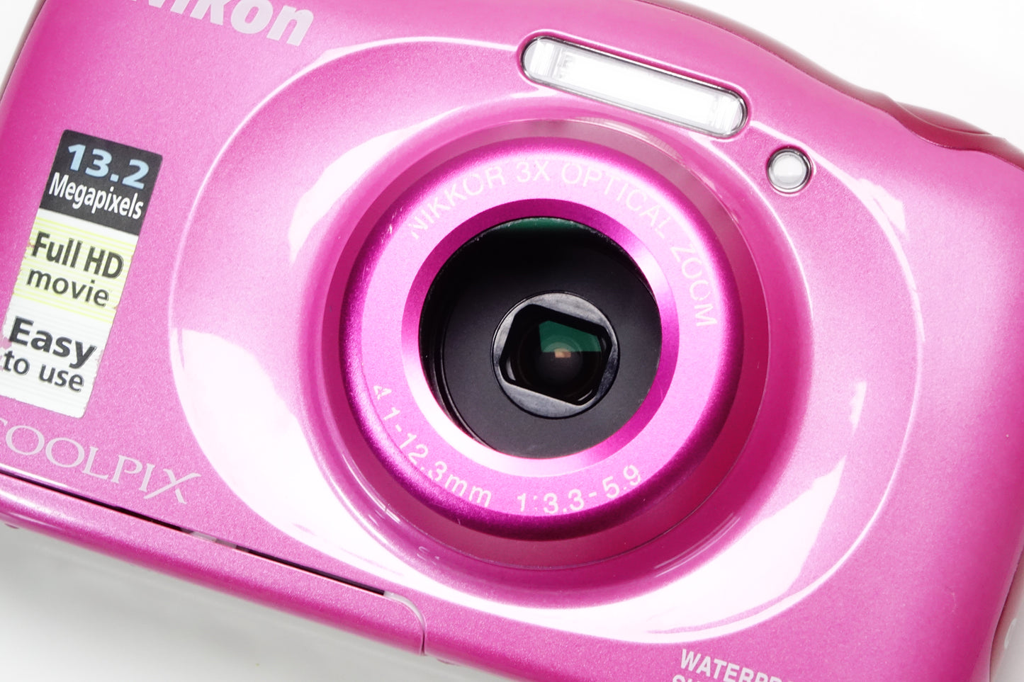 Nikon Coolpix W100 Fotocamera Compatta Rosa 13MP - GARANZIA 12 MESI