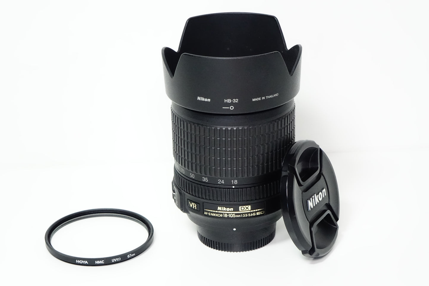 Obiettivo NIKON Nikkor AF-S DX 18-105mm F3,5-5,6 G ED VR - Garanzia 12 mesi
