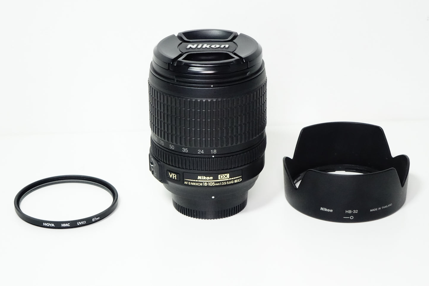 Obiettivo NIKON Nikkor AF-S DX 18-105mm F3,5-5,6 G ED VR - Garanzia 12 mesi