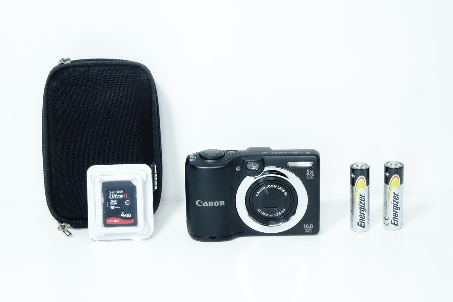 Canon PowerShot A1400 HD Compatta 16MP + SD 4GB - GARANZIA 12 MESI