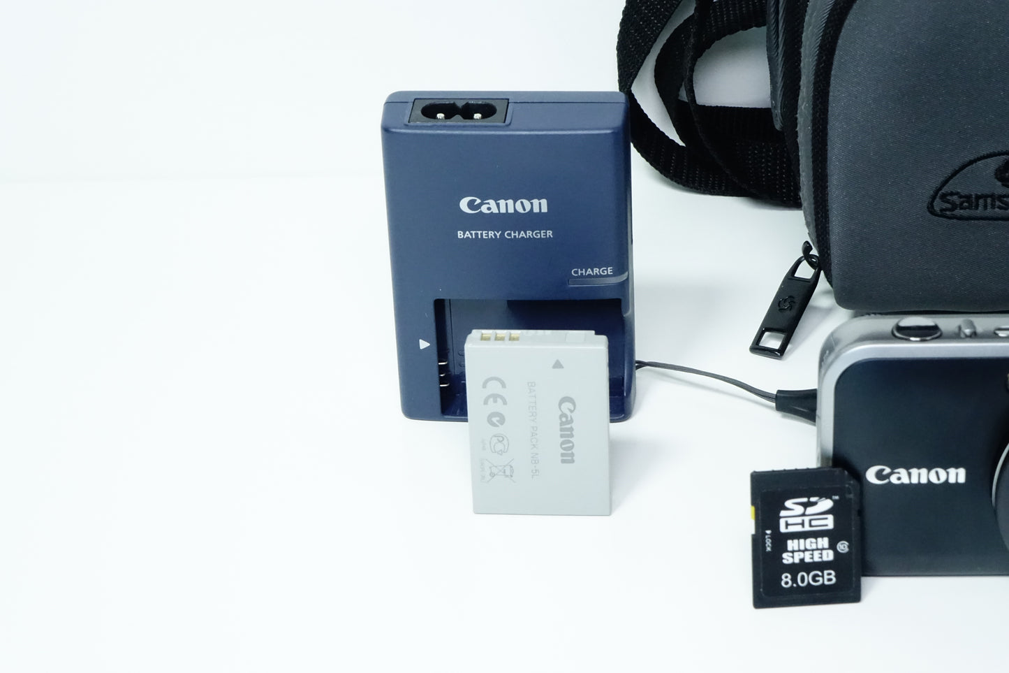 Canon PowerShot SX210 HS + SD 8GB, Custodia - GARANZIA 12 MESI - SX210HS