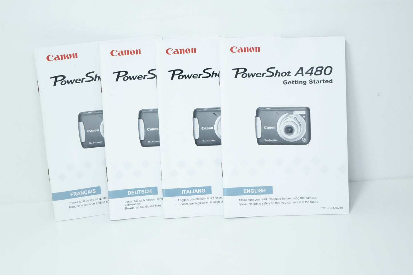 Canon PowerShot A480 Compatta CCD Argento - GARANZIA 12 MESI
