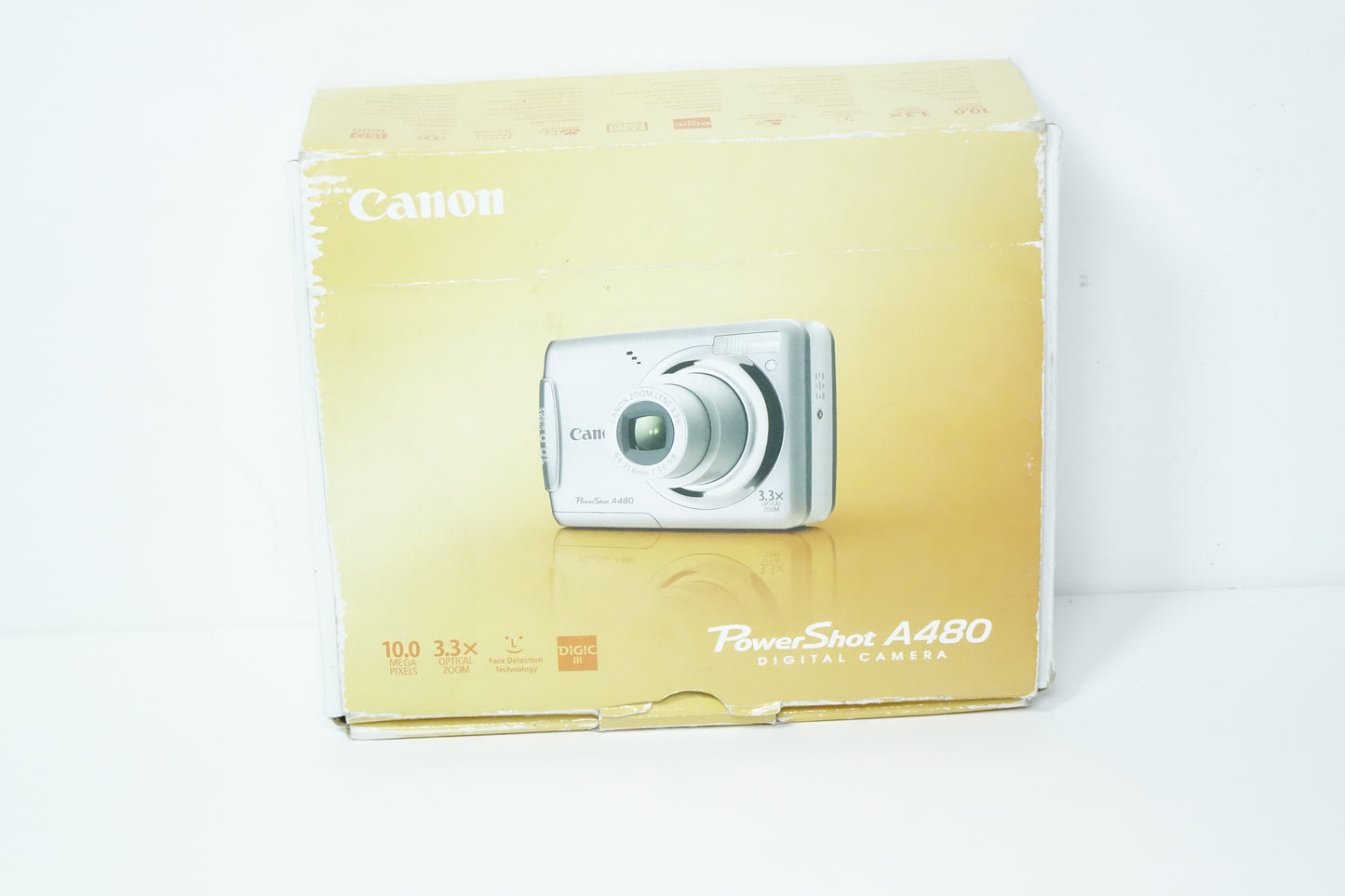 Canon PowerShot A480 Compatta CCD Argento - GARANZIA 12 MESI