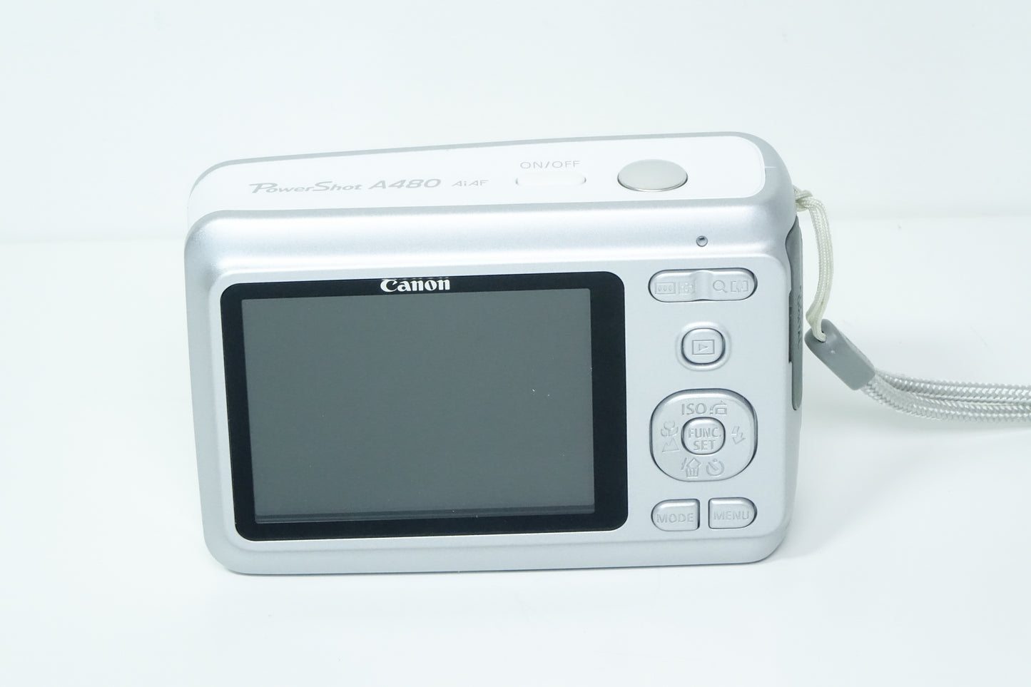 Canon PowerShot A480 Compatta CCD Argento - GARANZIA 12 MESI
