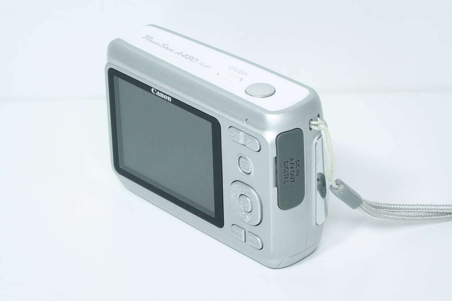 Canon PowerShot A480 Compatta CCD Argento - GARANZIA 12 MESI