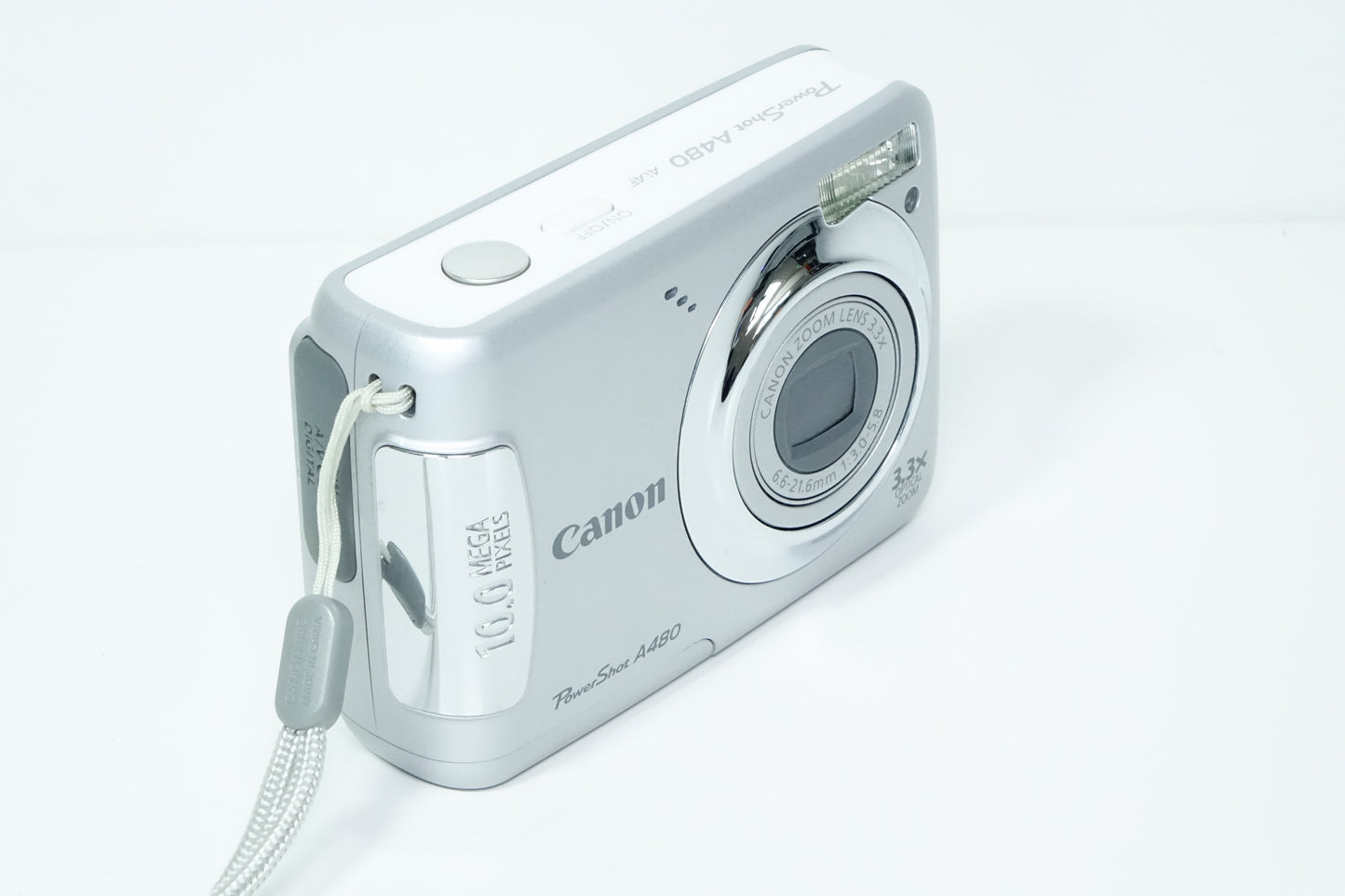 Canon PowerShot A480 Compatta CCD Argento - GARANZIA 12 MESI
