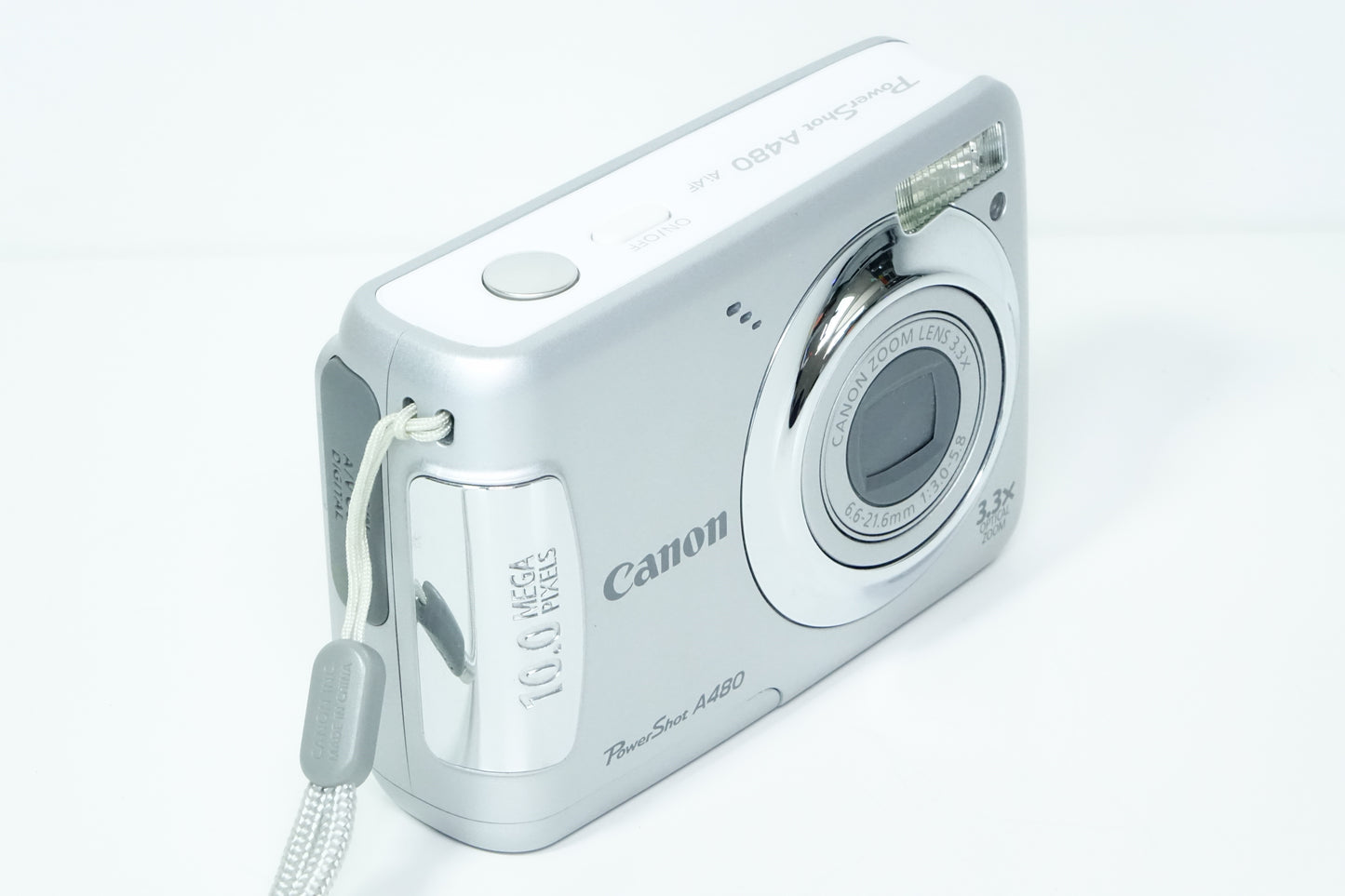 Canon PowerShot A480 Compatta CCD Argento - GARANZIA 12 MESI