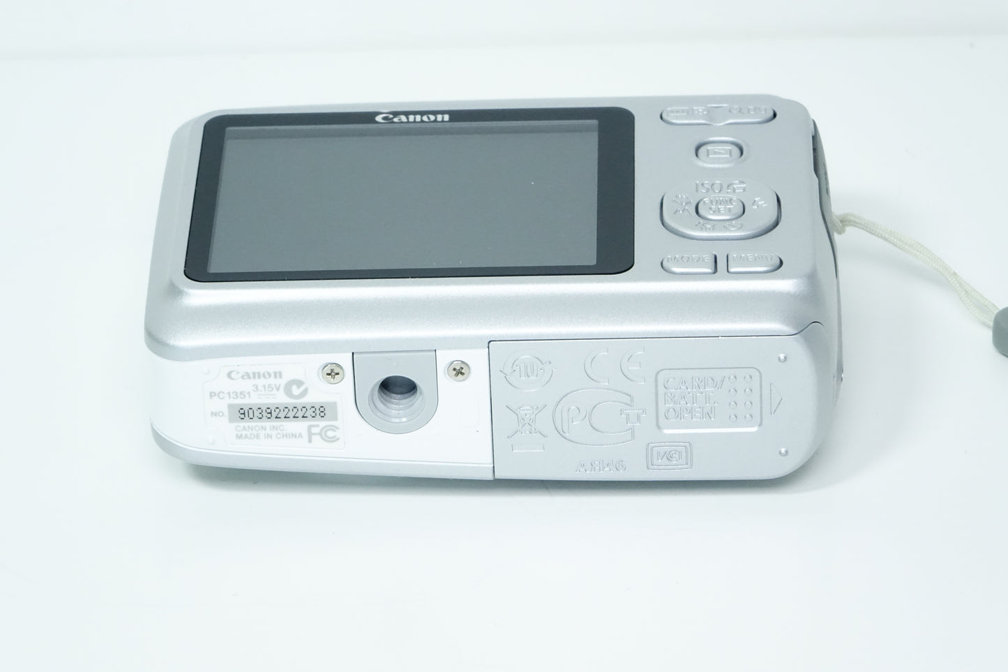 Canon PowerShot A480 Compatta CCD Argento - GARANZIA 12 MESI