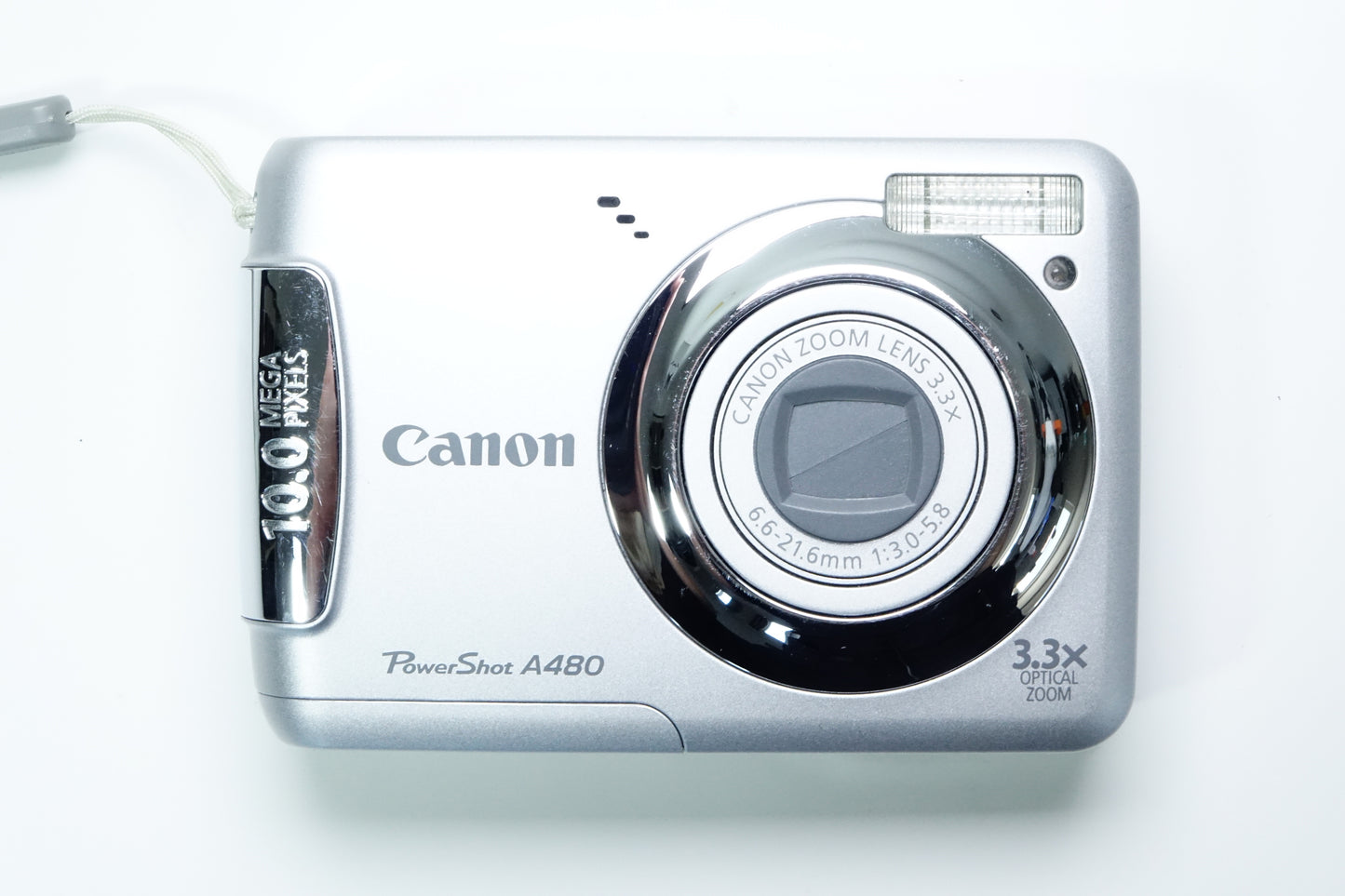 Canon PowerShot A480 Compatta CCD Argento - GARANZIA 12 MESI