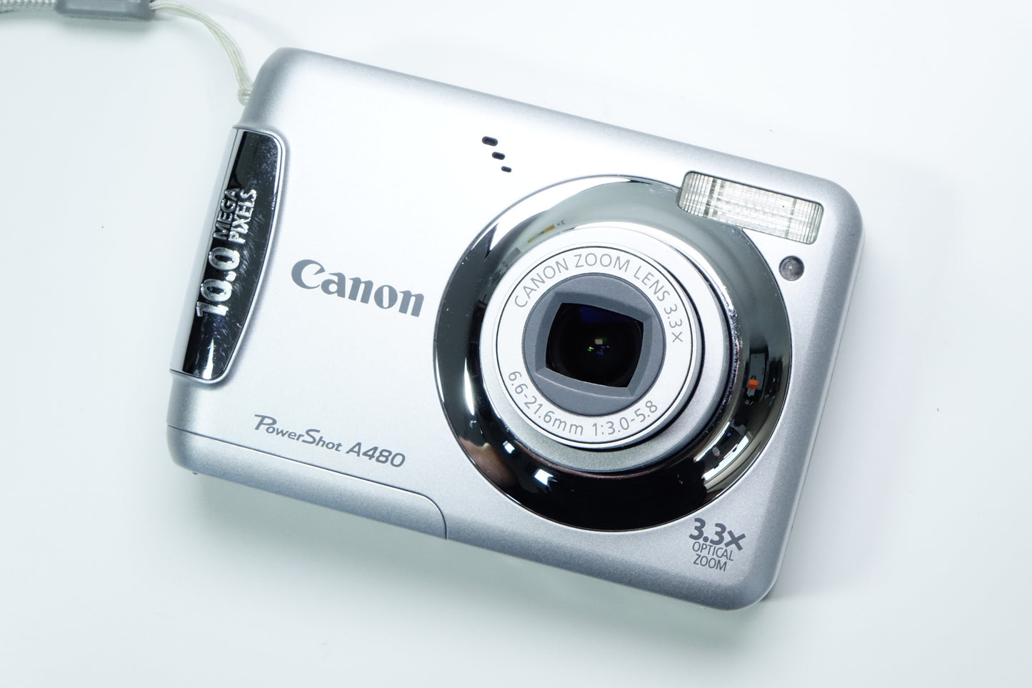 Canon PowerShot A480 Compatta CCD Argento - GARANZIA 12 MESI