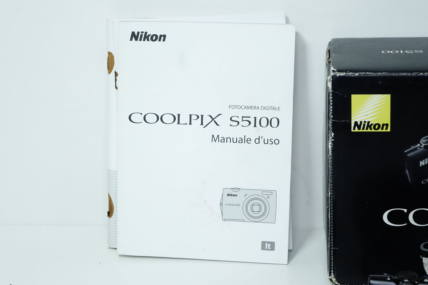 Nikon Coolpix S5100 Nera Compatta CCD + Box - GARANZIA 12 MESI