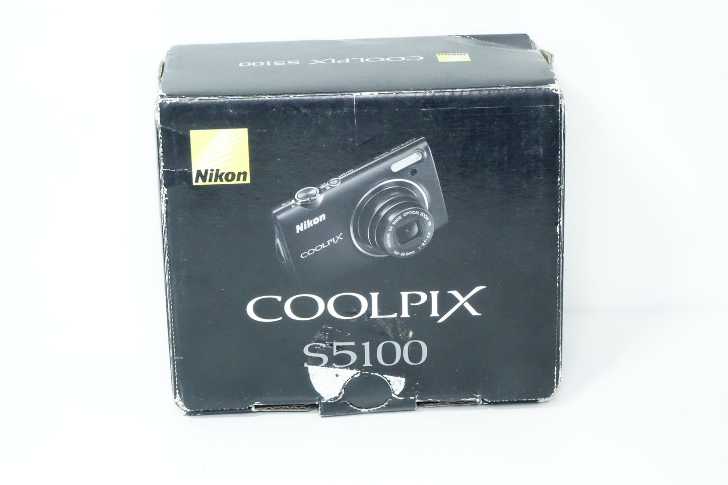 Nikon Coolpix S5100 Nera Compatta CCD + Box - GARANZIA 12 MESI
