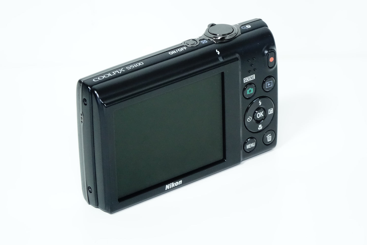 Nikon Coolpix S5100 Nera Compatta CCD + Box - GARANZIA 12 MESI