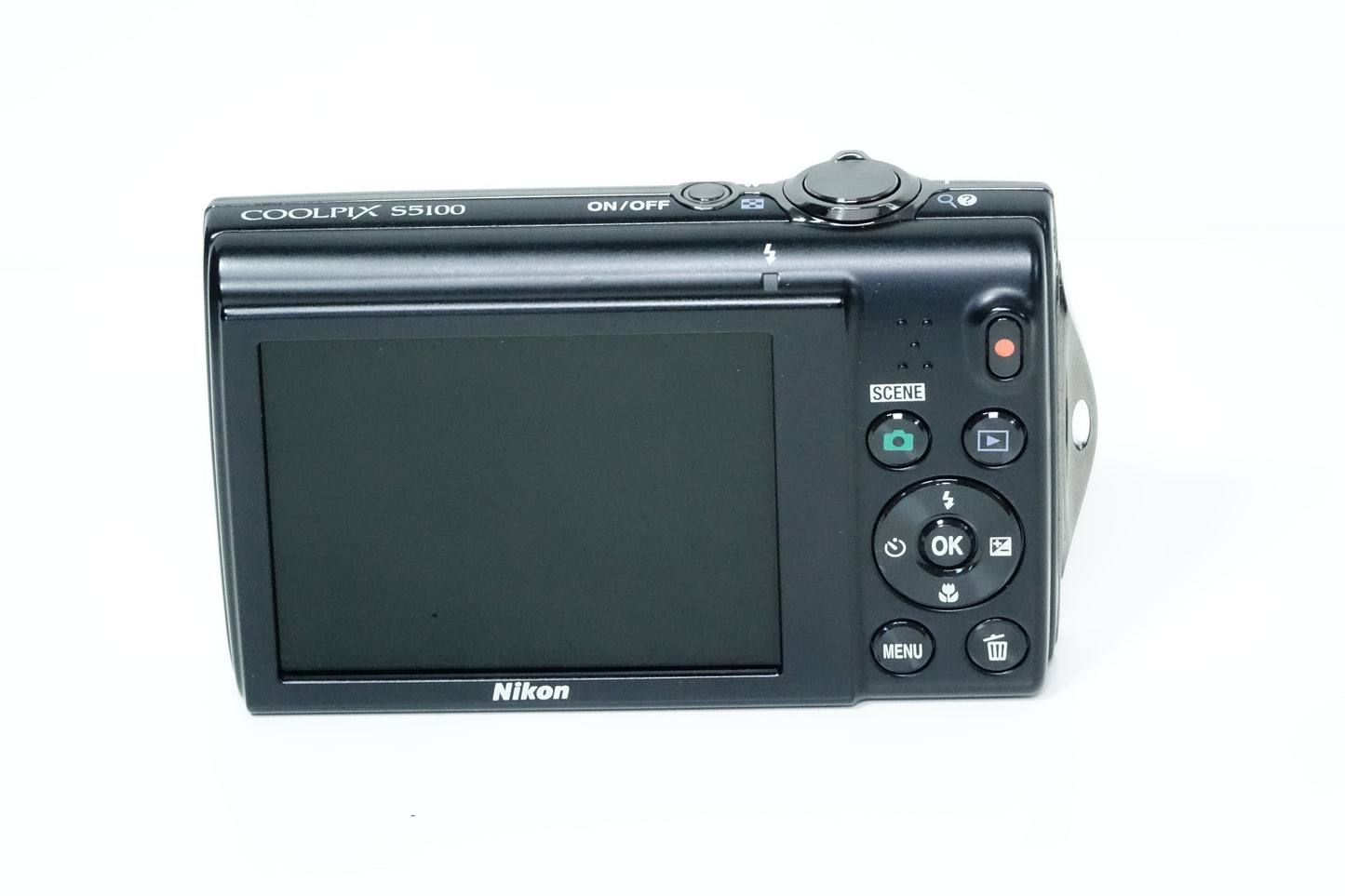 Nikon Coolpix S5100 Nera Compatta CCD + Box - GARANZIA 12 MESI