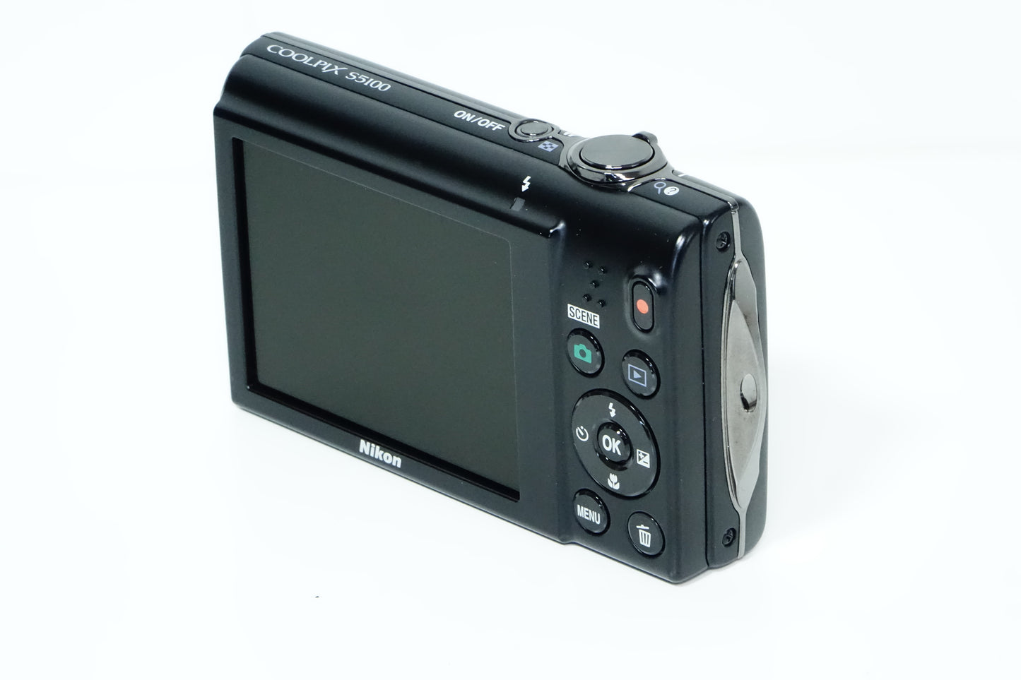 Nikon Coolpix S5100 Nera Compatta CCD + Box - GARANZIA 12 MESI