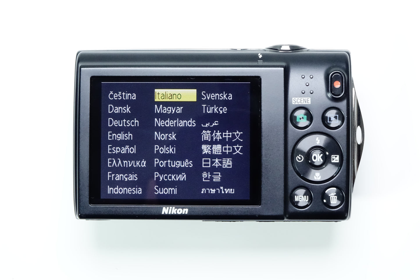 Nikon Coolpix S5100 Nera Compatta CCD + Box - GARANZIA 12 MESI
