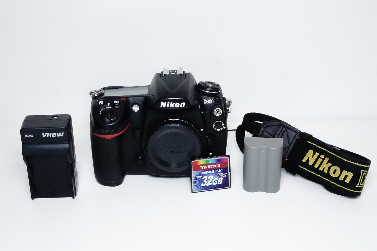 Nikon D300 Reflex DSLR Body 12.3MP + CF 32GB- GARANZIA 12 MESI