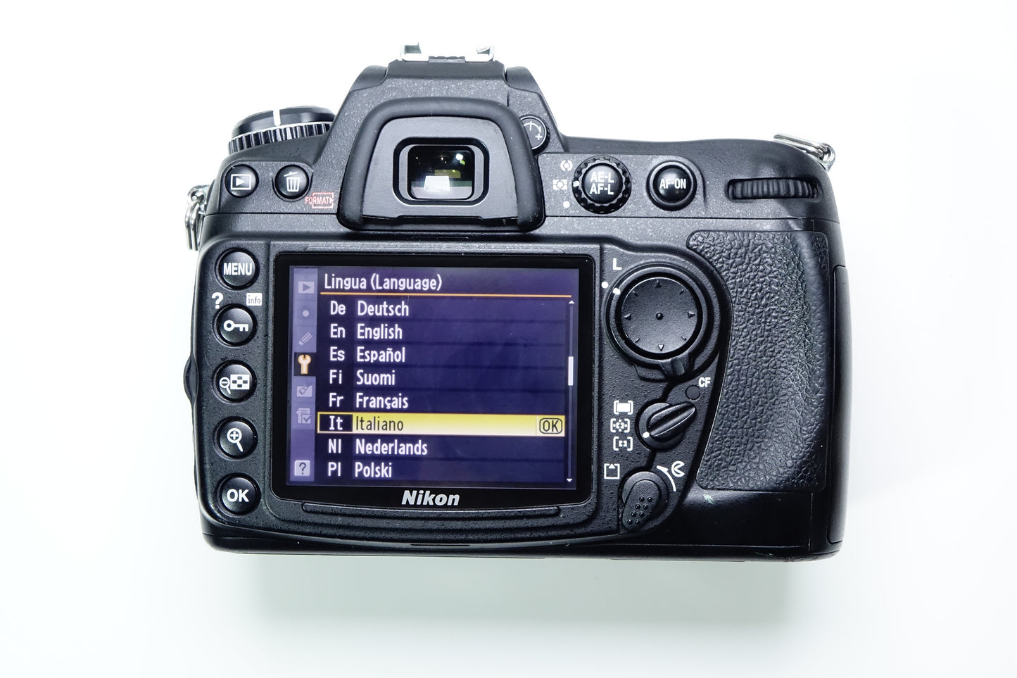 Nikon D300 Reflex DSLR Body 12.3MP + CF 32GB- GARANZIA 12 MESI