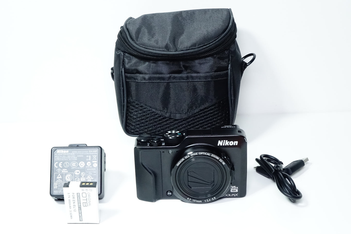 Nikon Coolpix A1000 Compatta Nera 16MP + Borsa - Garanzia 12 Mesi