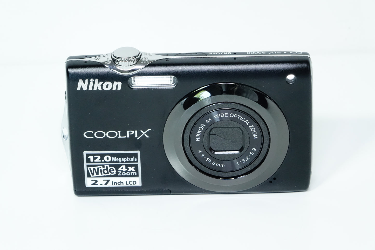 *AF NON FUNZIONANTE* Nikon Coolpix S3000 Nera Compatta
